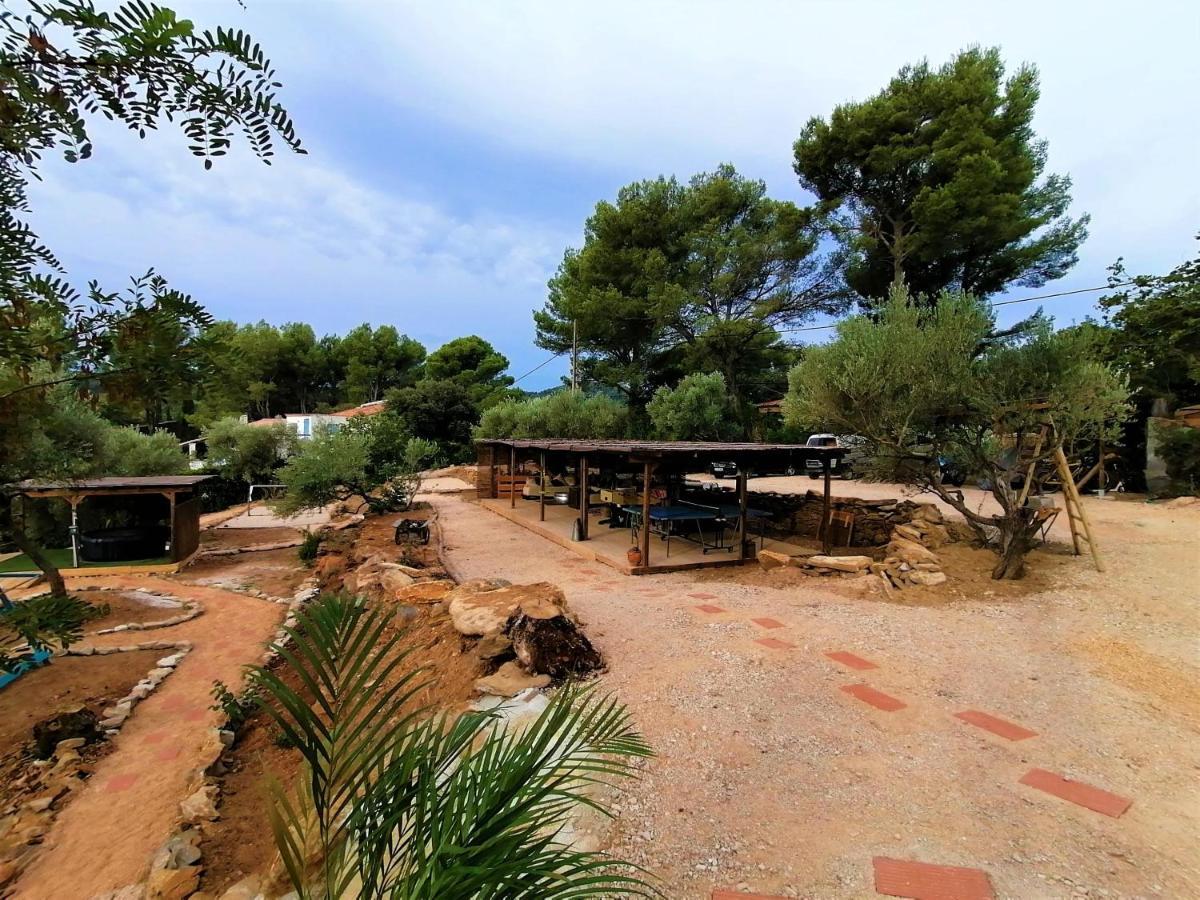 Arche De Noe Atypique, Boheme , Nature, Piscine Chauffee De Paques A Toussaint , Spa , Sauna , Loisirs Ле-Боссе Экстерьер фото