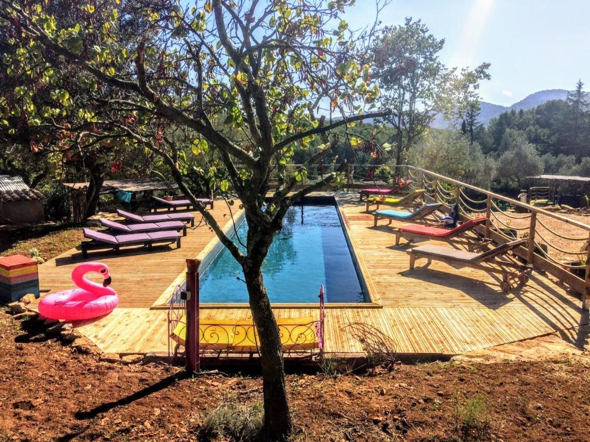 Arche De Noe Atypique, Boheme , Nature, Piscine Chauffee De Paques A Toussaint , Spa , Sauna , Loisirs Ле-Боссе Экстерьер фото
